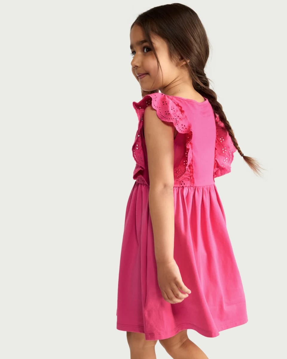 Pink Lace Dress