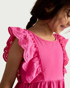 Pink Lace Dress