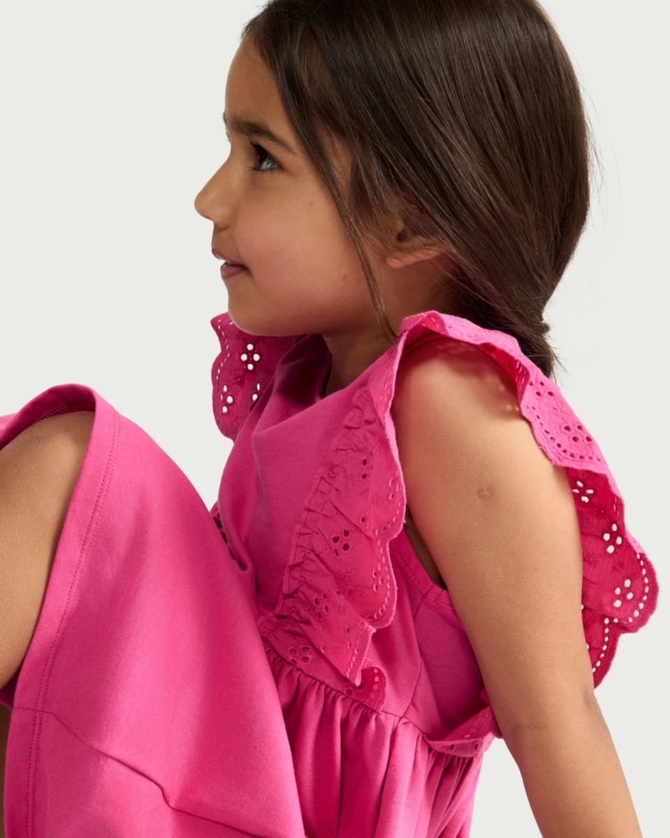 Pink Lace Dress