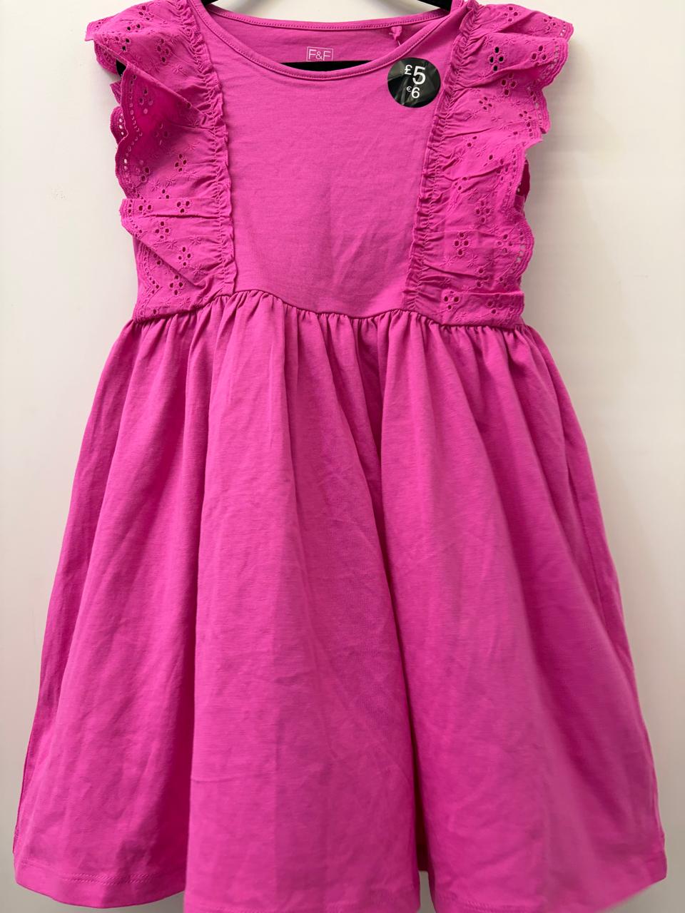 Pink Lace Dress