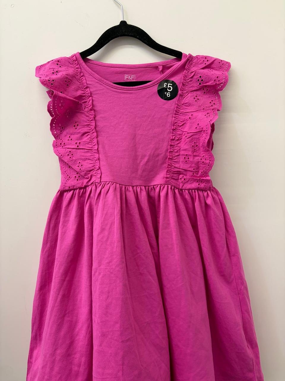 Pink Lace Dress