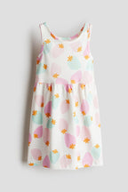 White Strawberry Dress