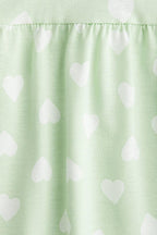 Green Heart Dress