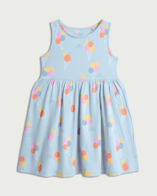 Blue Ice Cone Dress - F&F Kids